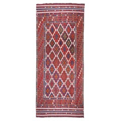 Ararat Rugs Collection, Antique Caucasus Verneh Kilim Rug, Caucasian Carpet