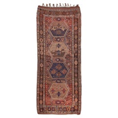 Antiker Erzurumer Kelim-Teppich aus altem anatolischem türkischem Teppich