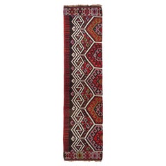 Alfombra antigua Konya Kilim Anatolia Central Alfombra turca