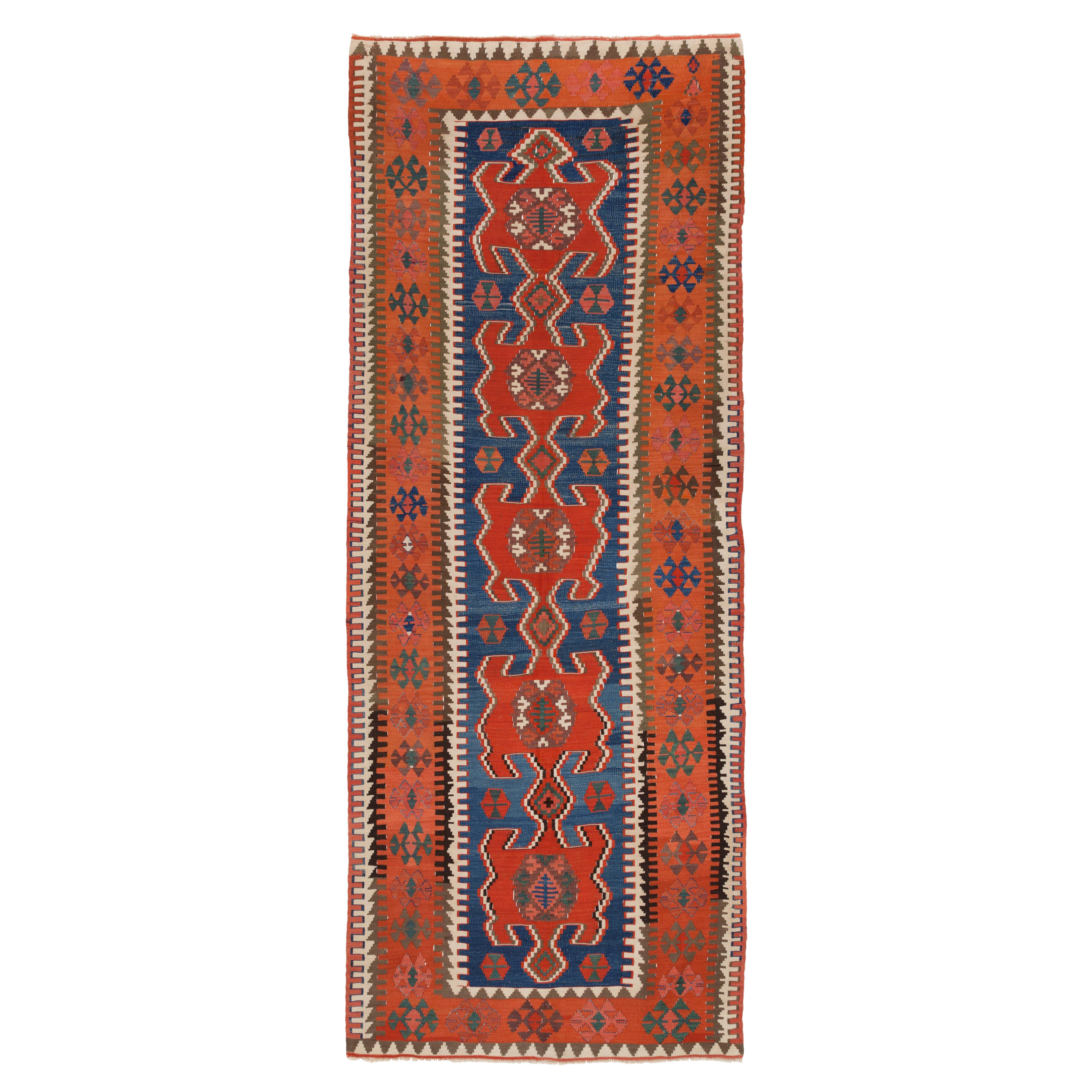Antiker Konya-Kelim Central Anatolian-Teppich Türkischer Teppich im Angebot