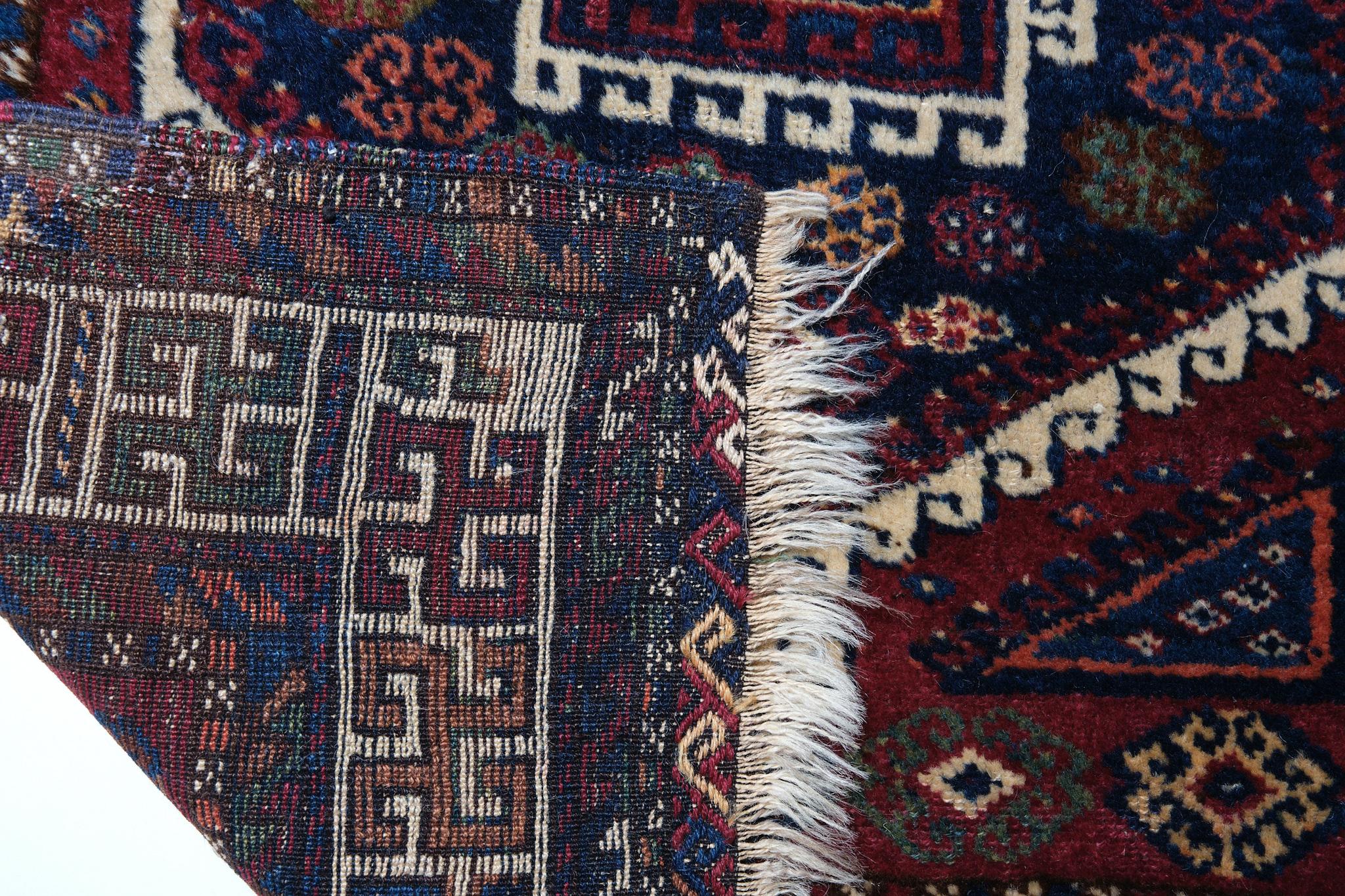 Oushak Antique Kurdish Herki Runner Rug Eastern Anatolian Rug For Sale