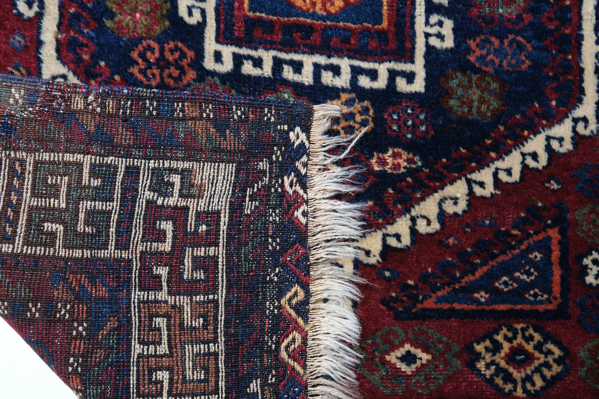 Turkish Antique Kurdish Herki Runner Rug Eastern Anatolian Rug For Sale