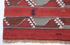 Antique Malatya Runner Kilim Rug South Eastern Anatolia Turkish Natural Carpet