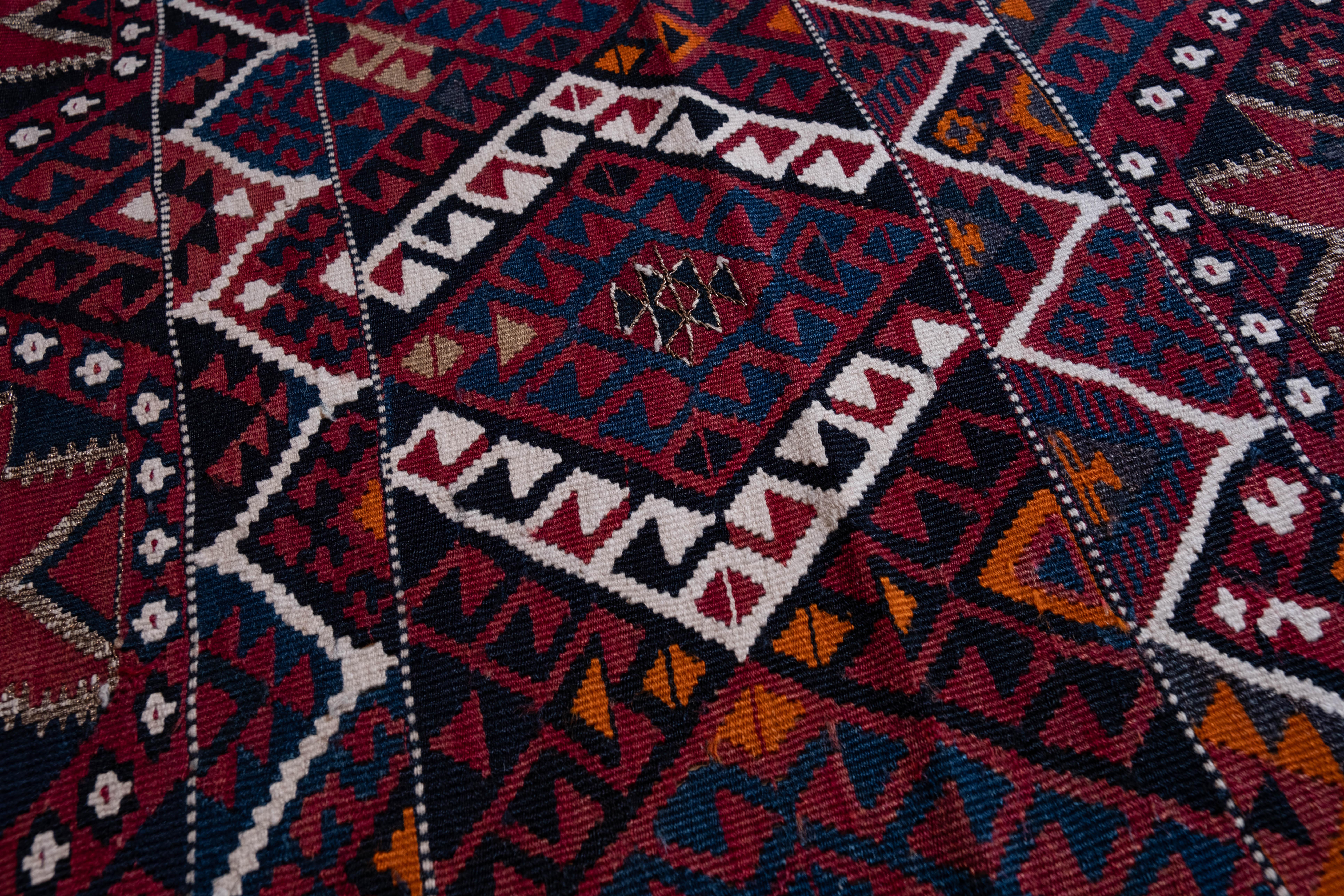 20th Century Antique Malatya Runner Kilim Rug Anatolia Turkish Carpet For Sale