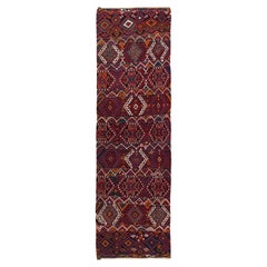 Ararat Rugs Collection, Antique Malatya Runner Kilim Rug Anatolia Turkish Carpet
