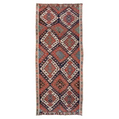 Antique Rashwan Malatya Kilim Anatolia Rug Turkish Carpet