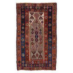Antiker Reyhanli-Kelim, Anatolischer Teppich, türkischer Teppich