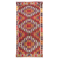 Old Adana Kilim Southern Anatolian Carpet Turkish Rug