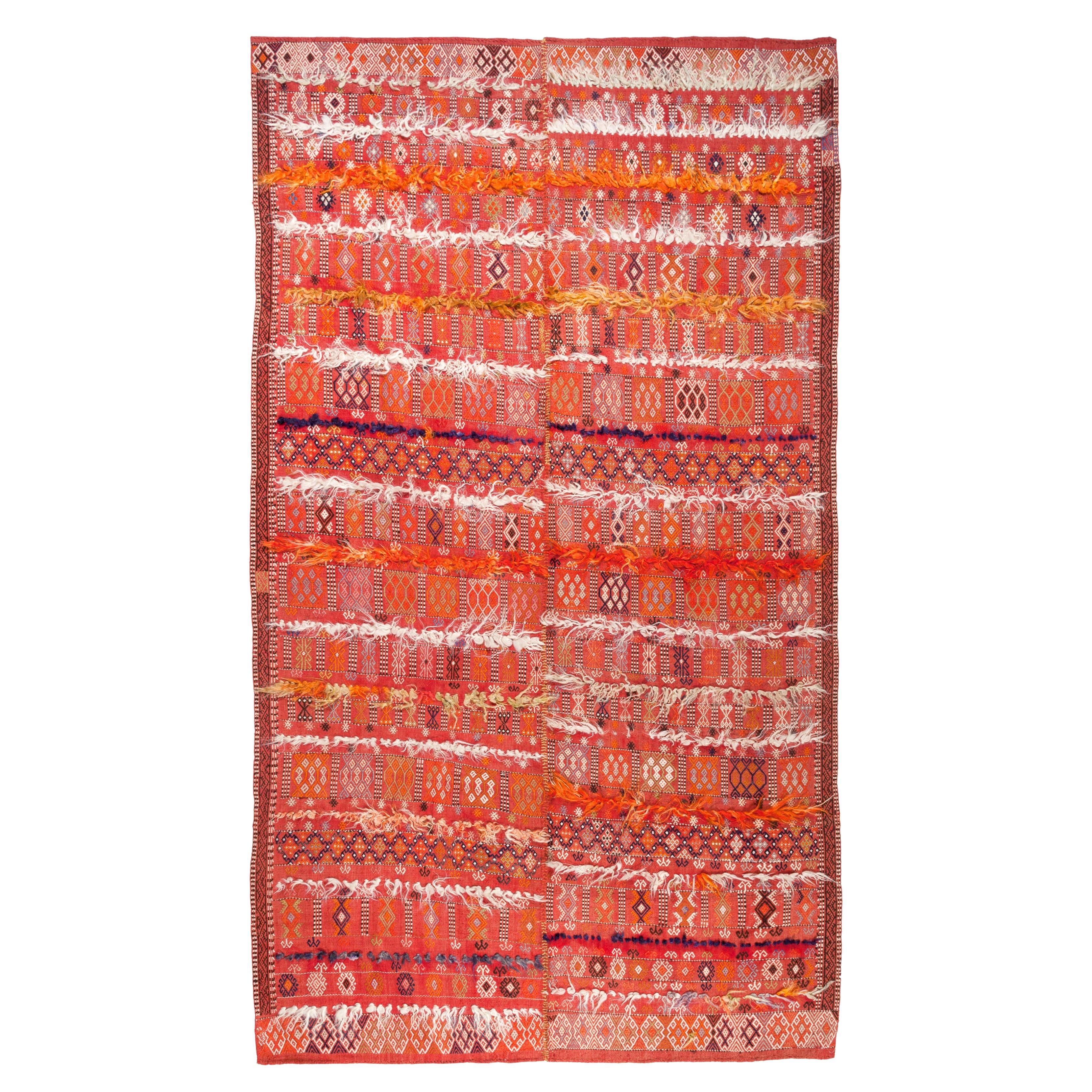 Tapis turc d'Anatolie orientale Cecim Jijim Kilim en vente