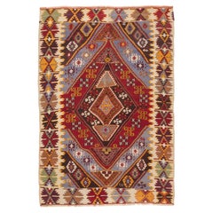 Vintage Ararat Rugs Collection Old Kayseri Kilim Central Anatolian Rug Turkish Carpet