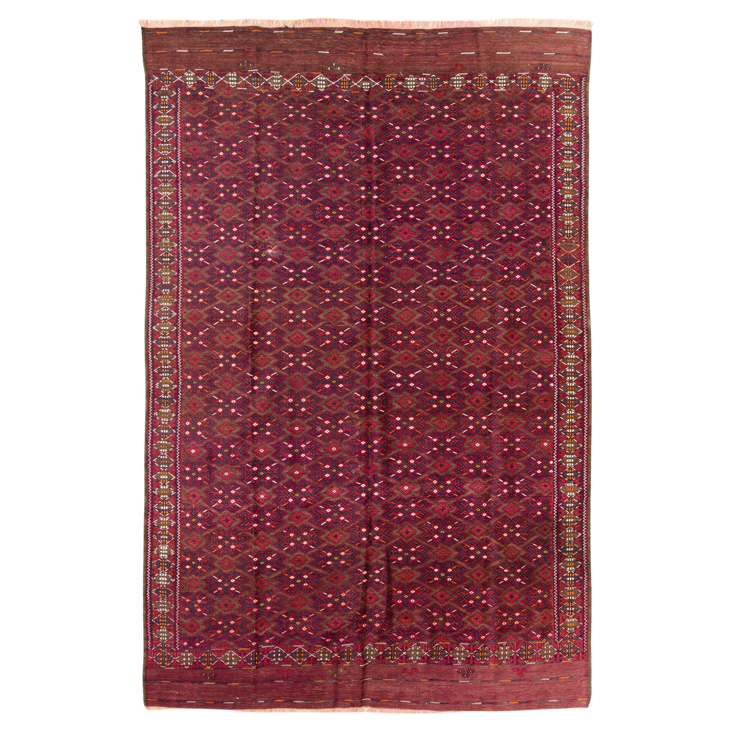 Collection de tapis Ararat, tapis turkoman ancien Yomut Turkoman d'Asie centrale