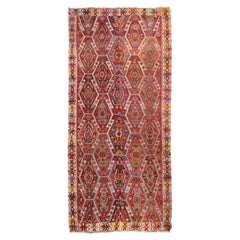 Collection, Vintage Malatya Kilim Rug Old Anatolian Turkish Carpet