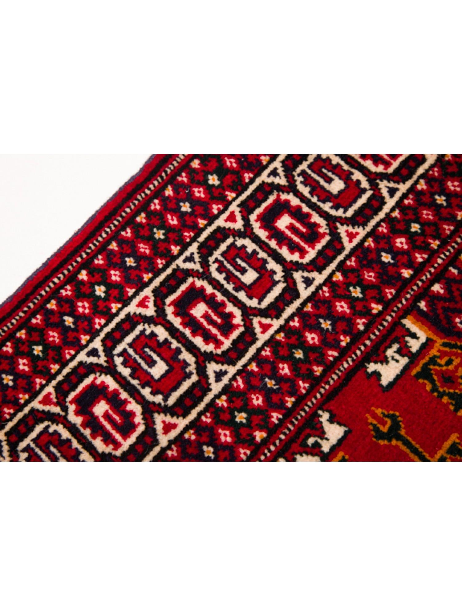 Oushak Vintage Tekke Bukhara Turkmen Carpet Turkoman Runner Rug For Sale