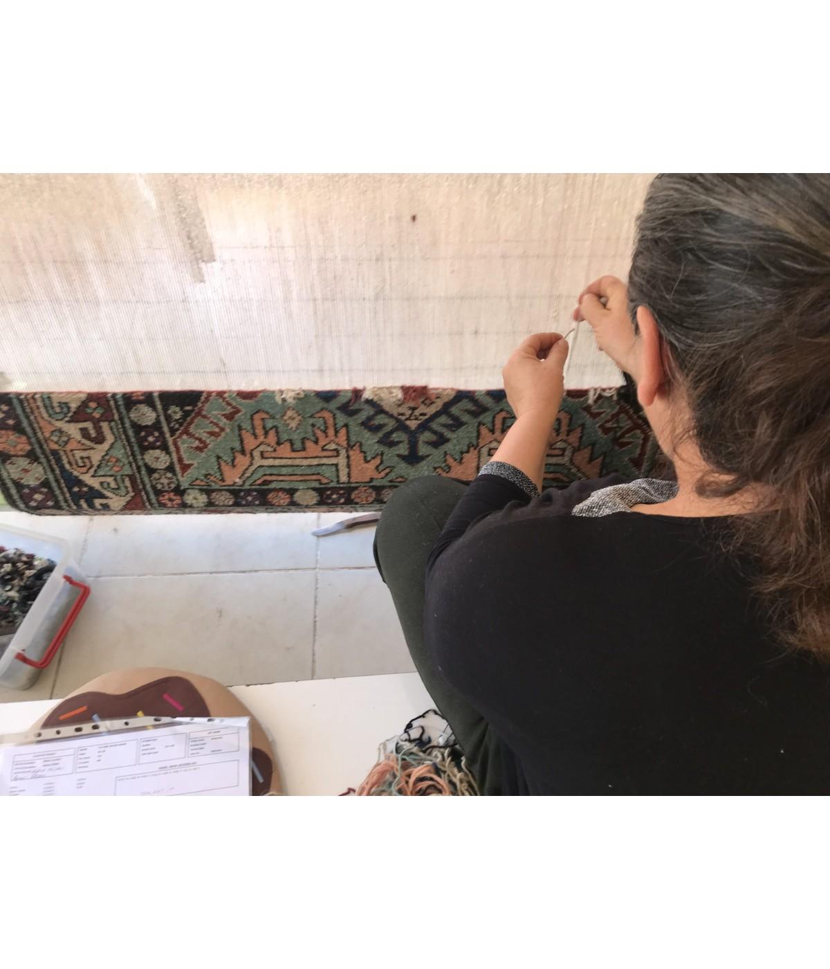 Ararat Rugs Derbend Kazak Teppich, 19. Jh. Kaukasischer Wiedergeburtsteppich Natürlich gefärbt (Pflanzlich gefärbt) im Angebot