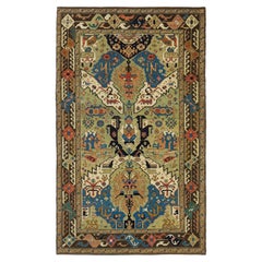Ararat Rugs Dragon Rug, Antiker Kaukasus Museum Revival Teppich, Natur gefärbt
