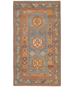 Tappeto Ararat Rugs Fachralo Kazak Tappeto revival del Caucaso del XIX secolo tinto naturalmente
