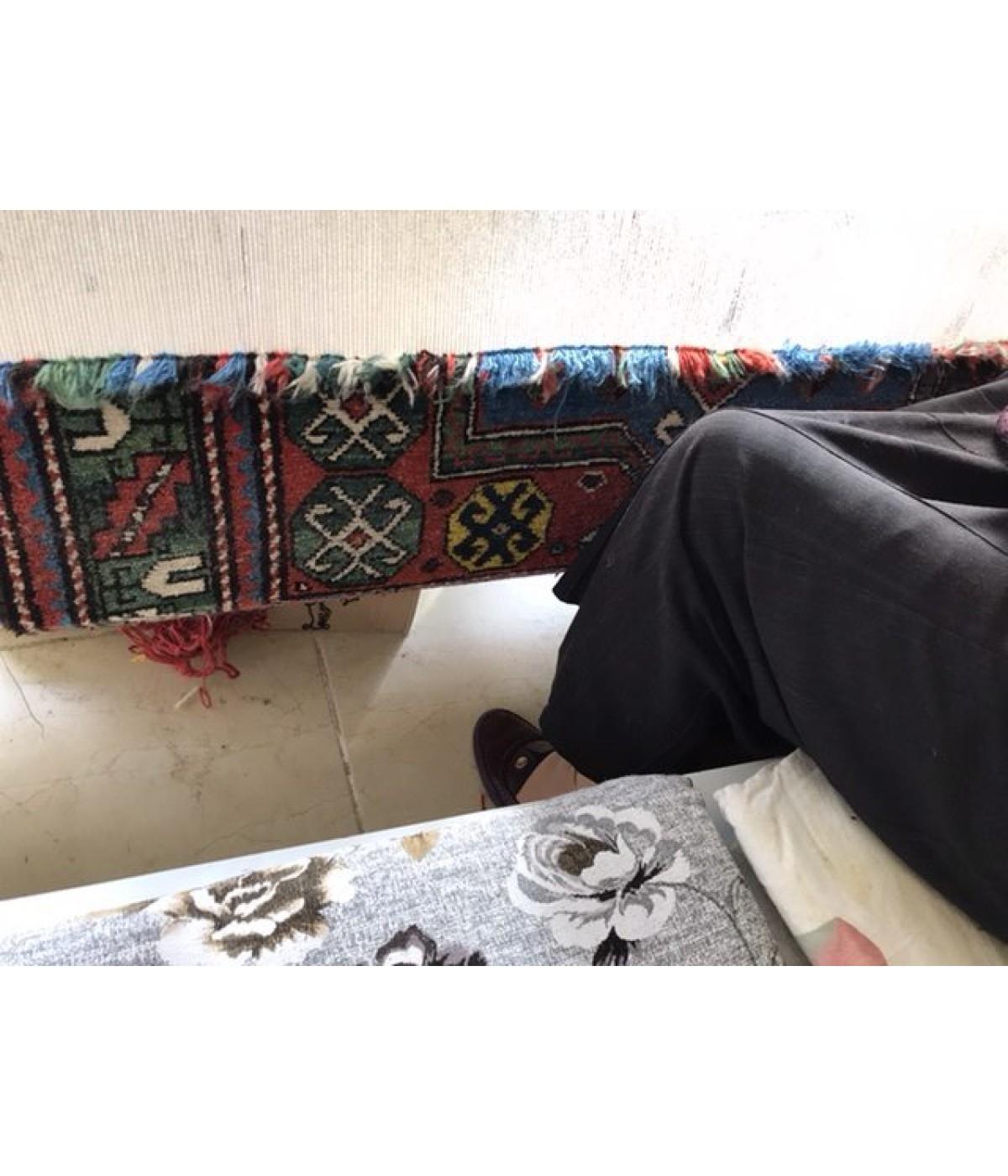 Vegetable Dyed Ararat Rugs Fachralo Kazak Rug 19th Century Caucasus Revival Carpet Natural Dyed For Sale