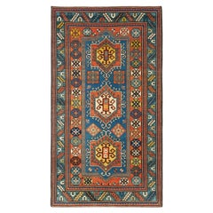 Ararat Rugs Fachralo Kazak Rug 19th Century Caucasus Revival Carpet Natural Dyed