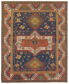 Ararat Rugs Fachralo Kazak Rug 19th Century Caucasus Revival Carpet Natural Dyed
