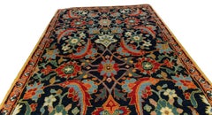 Ararat Rugs Tappeto con pesci che circondano i loti Masi Awita Revival, tinta naturale
