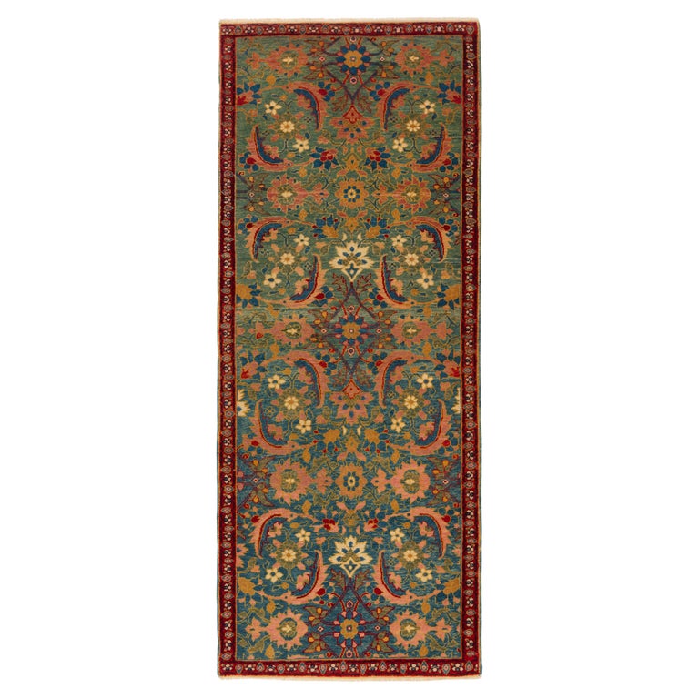 Ararat Rugs Fish Surrounding Lotuses Rug Masi Awita Revival Carpet Natural Dyed For Sale at 1stDibs
