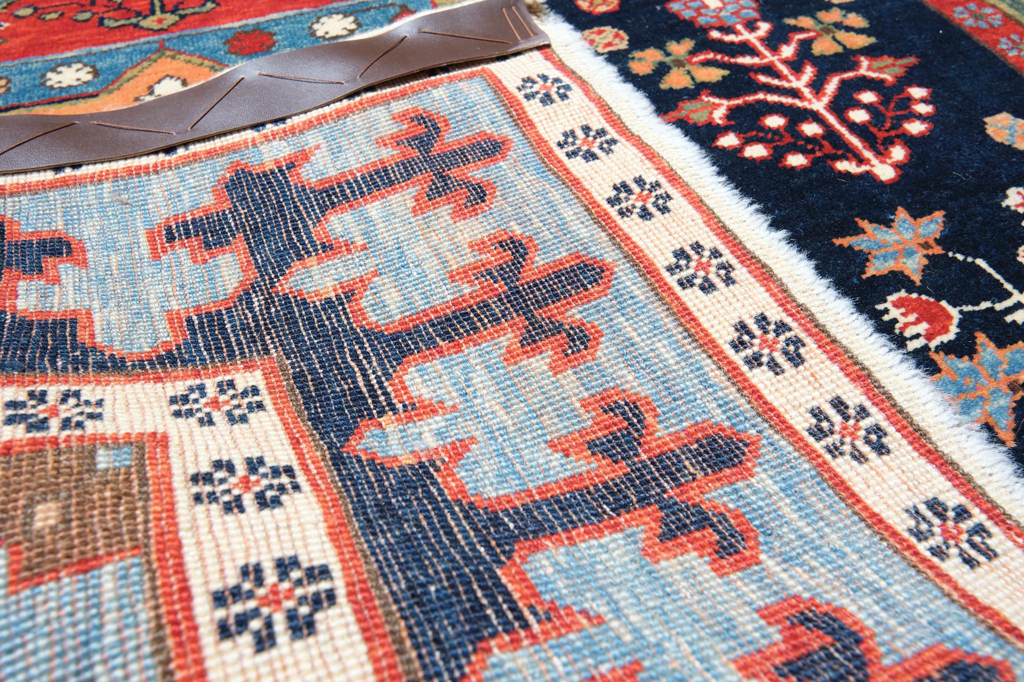 Ararat-Teppich Gartenteppich - Teppich im persischen Stil des 18. Jahrhunderts - Naturfarben (Türkisch) im Angebot