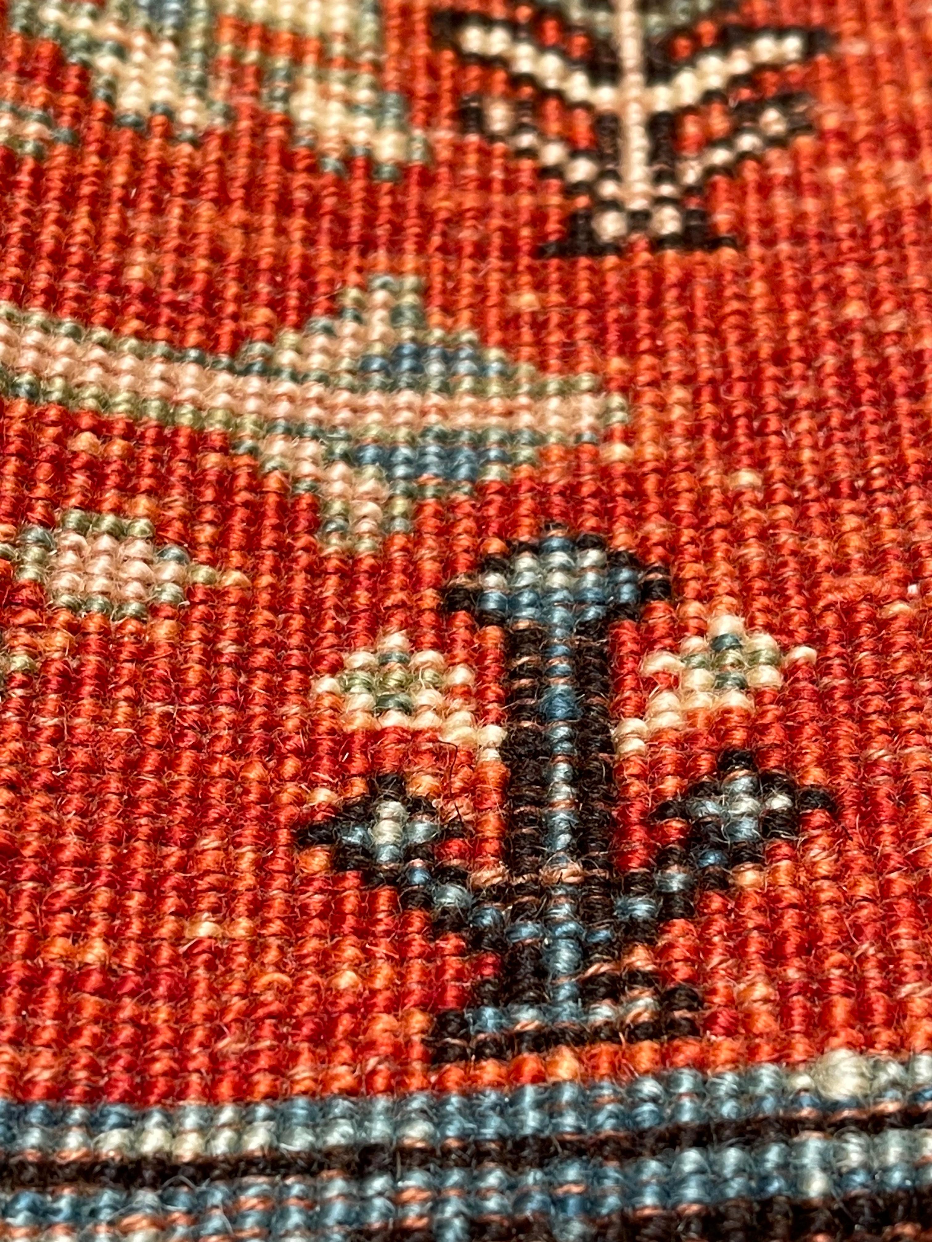 Ararat-Teppich Gartenteppich - Teppich im persischen Stil des 18. Jahrhunderts - Naturfarben  im Angebot 1