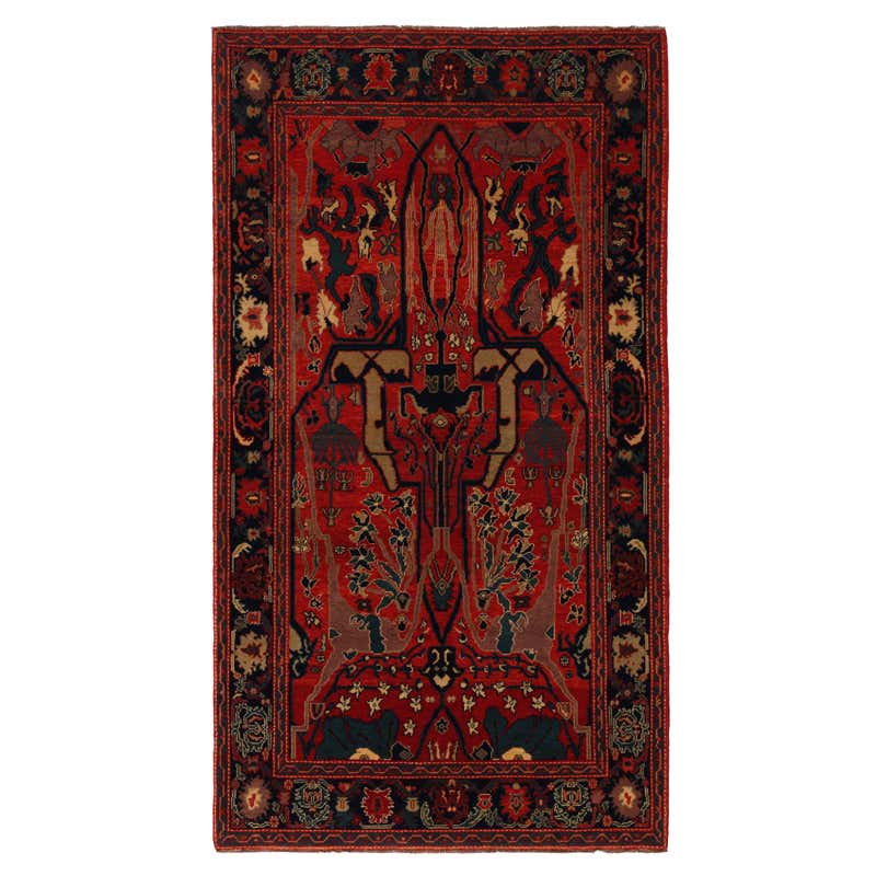 Ararat Rugs Arabesque Rug 19th Century Style Persian Kurdish Revival ...