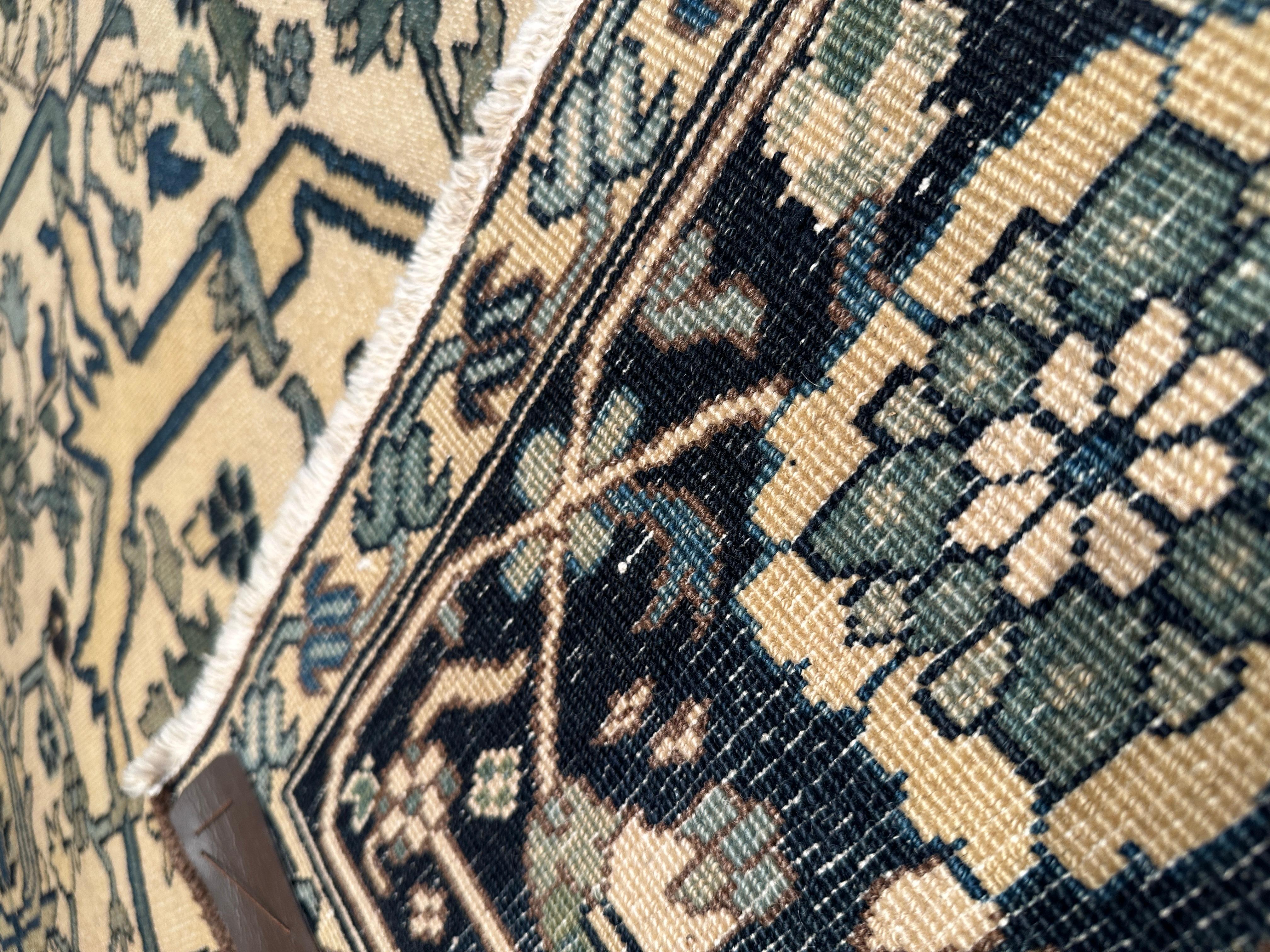 The source of the rug comes from the book Islamic Carpets, Joseph V. McMullan, Near Eastern Art Research Center Inc., New York 1965 nr.22. This is a system of arabesque-designed 19th-century rugs from Gerous ( Garrus or Garus ) region, Eastern
