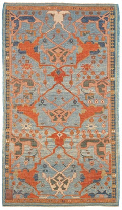 Ararat Rugs Gerous Arabesque Rug, Antique Persian Revival Carpet, Natural Dyed