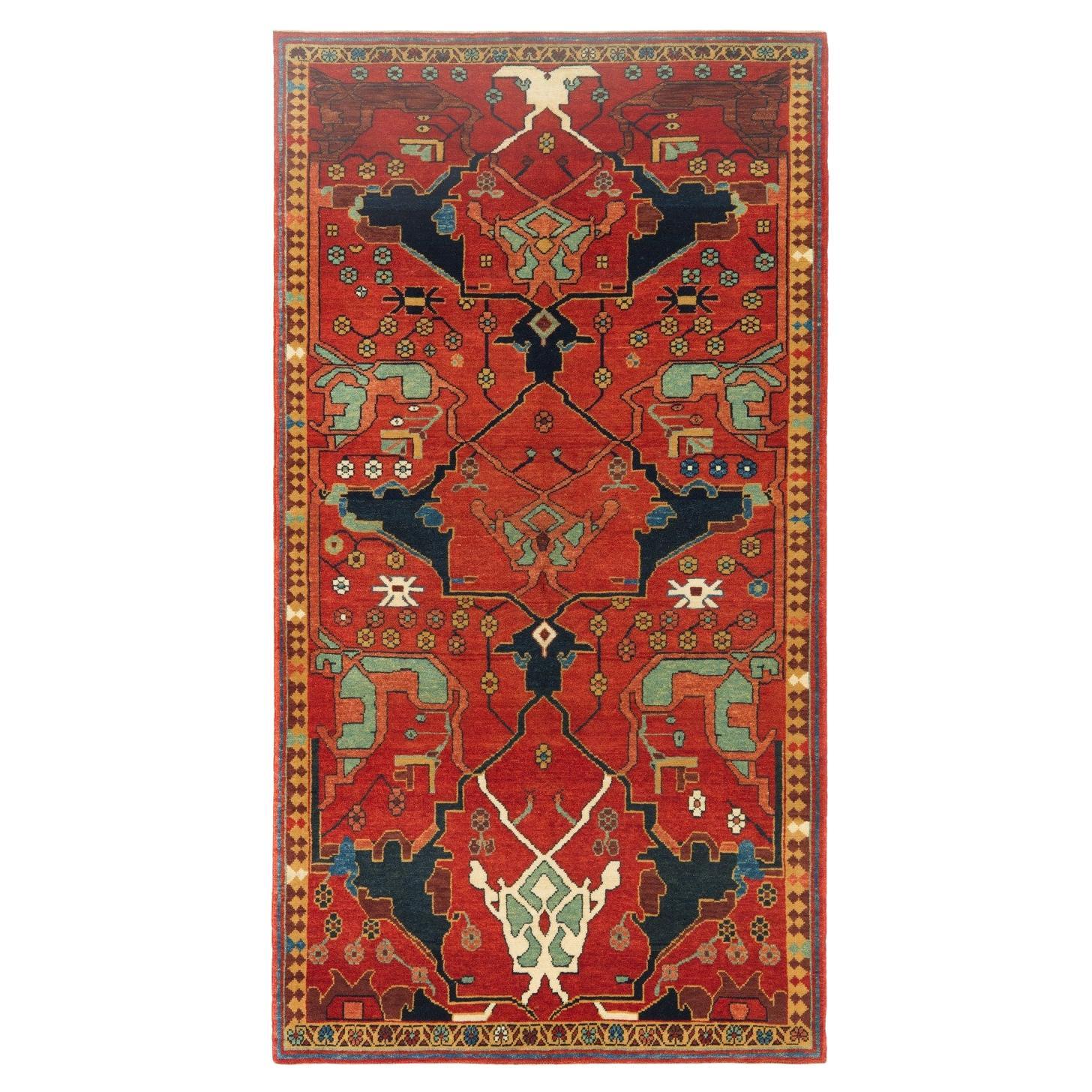 How can I spot an antique Persian rug?