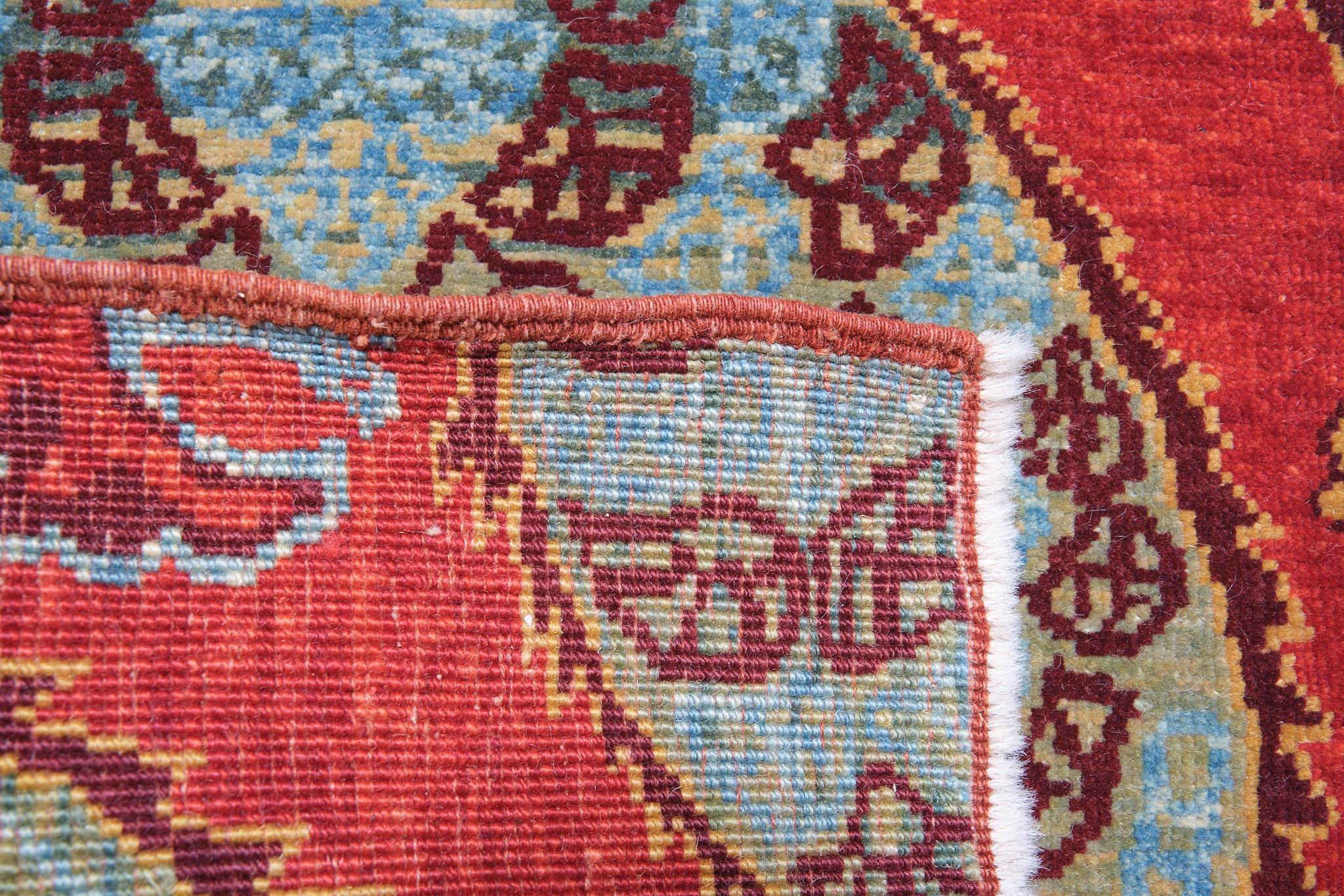 Ararat Teppiche Gerous Bidjar Wagireh Teppich Revival Teppich Naturfarben gefärbt (Pflanzlich gefärbt) im Angebot
