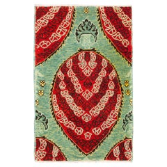 Tapis Ararat Gerous Bidjar Wagireh Pendentif de style néo-renaissance teint en naturel