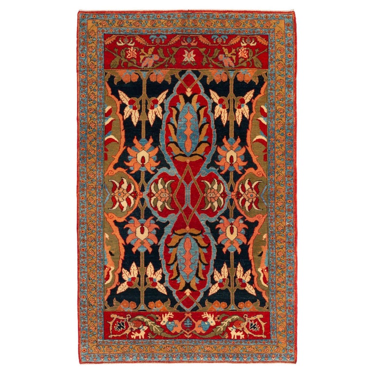 Ararat Rugs Gerous Bidjar Wagireh Rug Persian Revival Carpet Natural