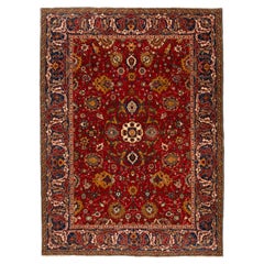 Ararat Rugs Isfahan Carpet New Julfa Design Persian Revival Carpet Natural Dyed