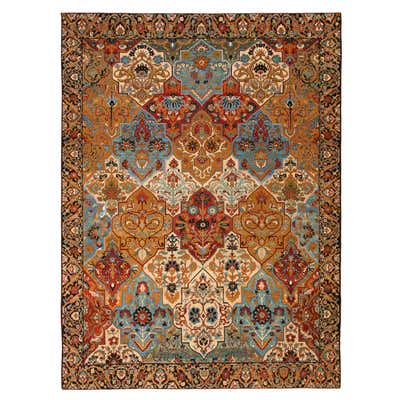 Ararat Rugs Kerman Vase Technique Carpet 17th Century Revival Rug ...