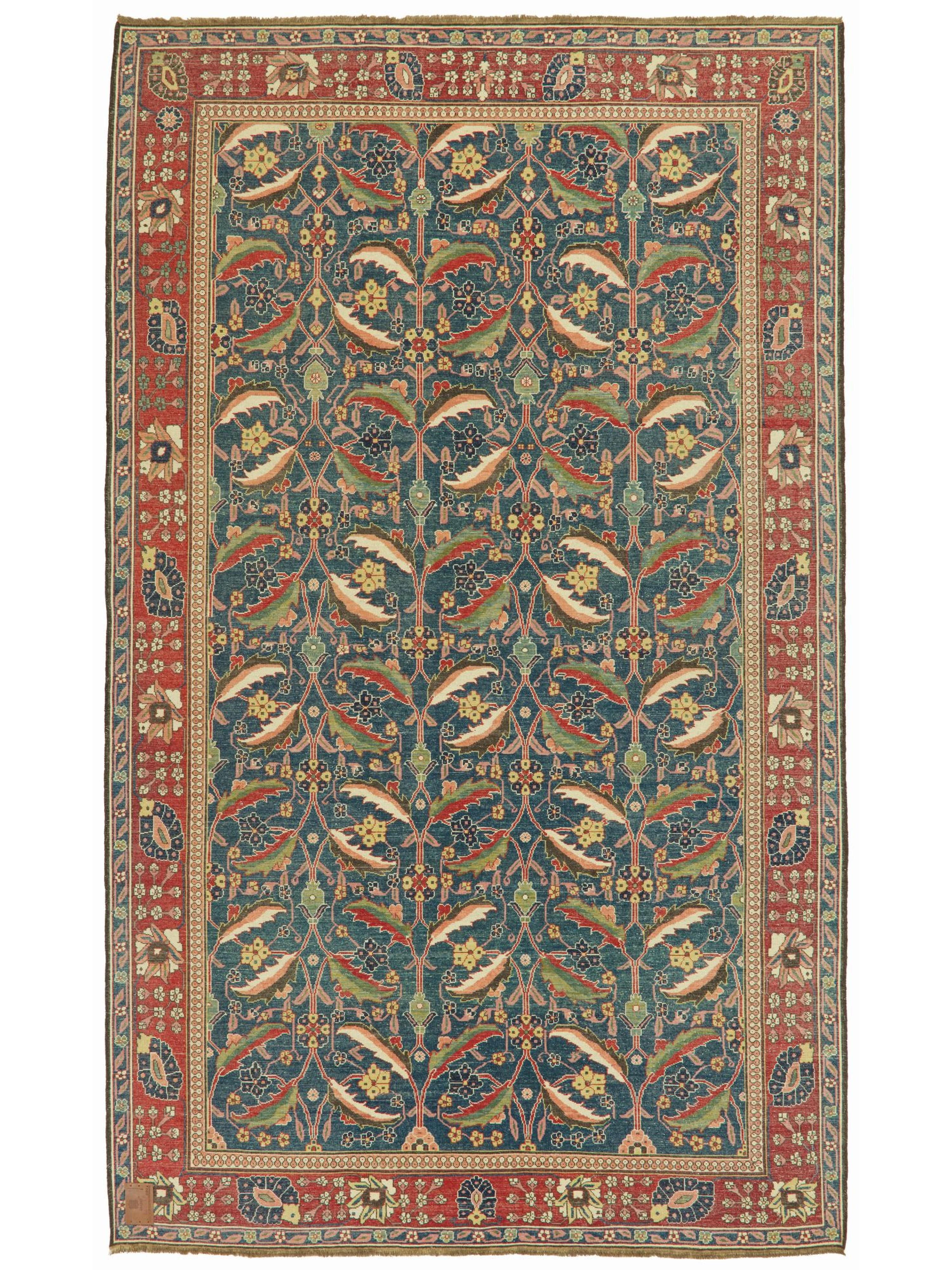 Der Kerman Vase-Technique Teppich von Ararat Rugs ist eine hervorragende Kreation, die von den berühmten Kerman 