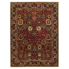 Ararat Rugs Kerman Vase Teppich aus der Alice de Rothschild Collection Natural Dyed