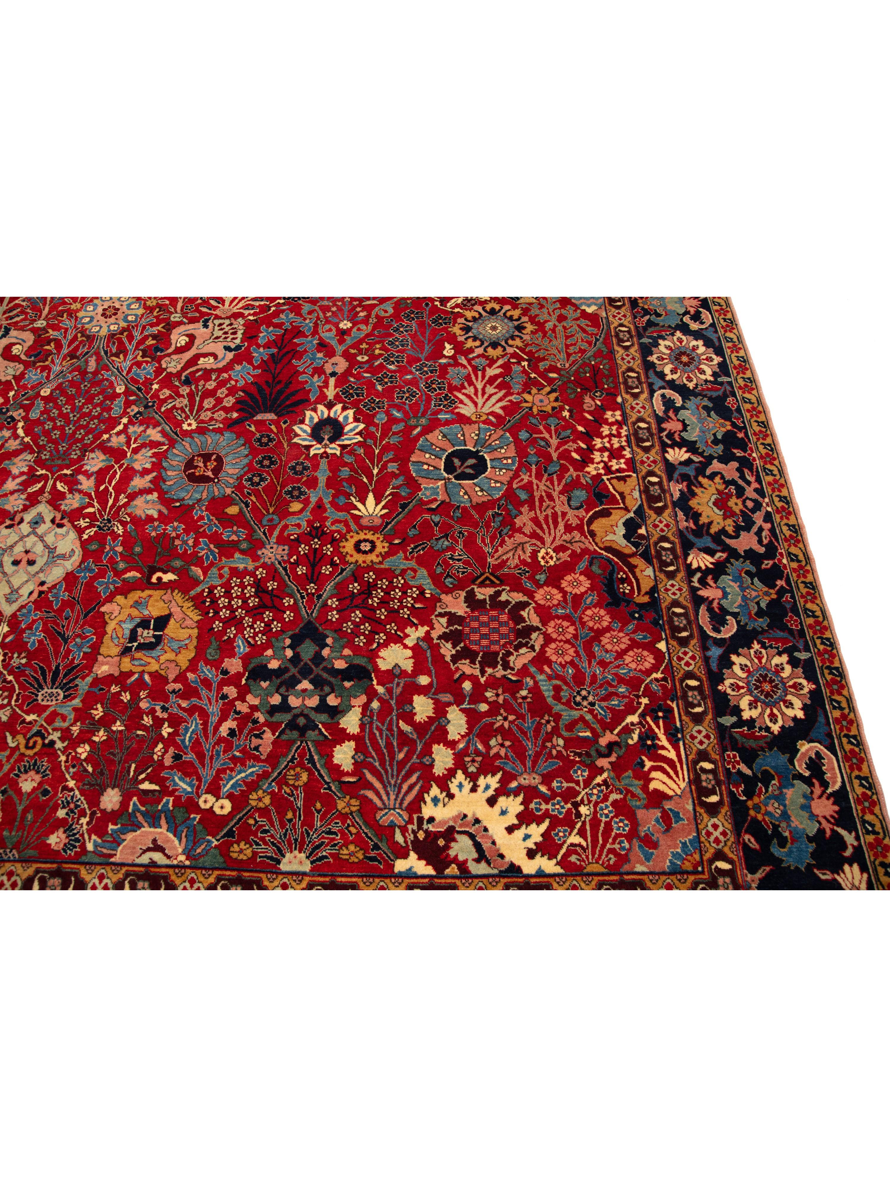 Ararat Rugs Kerman Vase Teppich aus der William Morris Collection - V&A Museumsstück (Türkisch) im Angebot