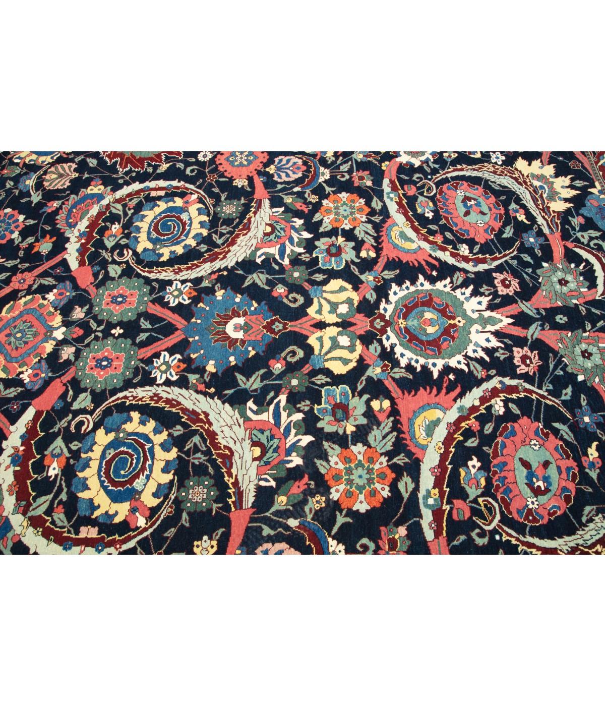 Ararat Rugs Alfombra Kerman Técnica Jarrón Siglo XVII, Teñida Natural Turco en venta