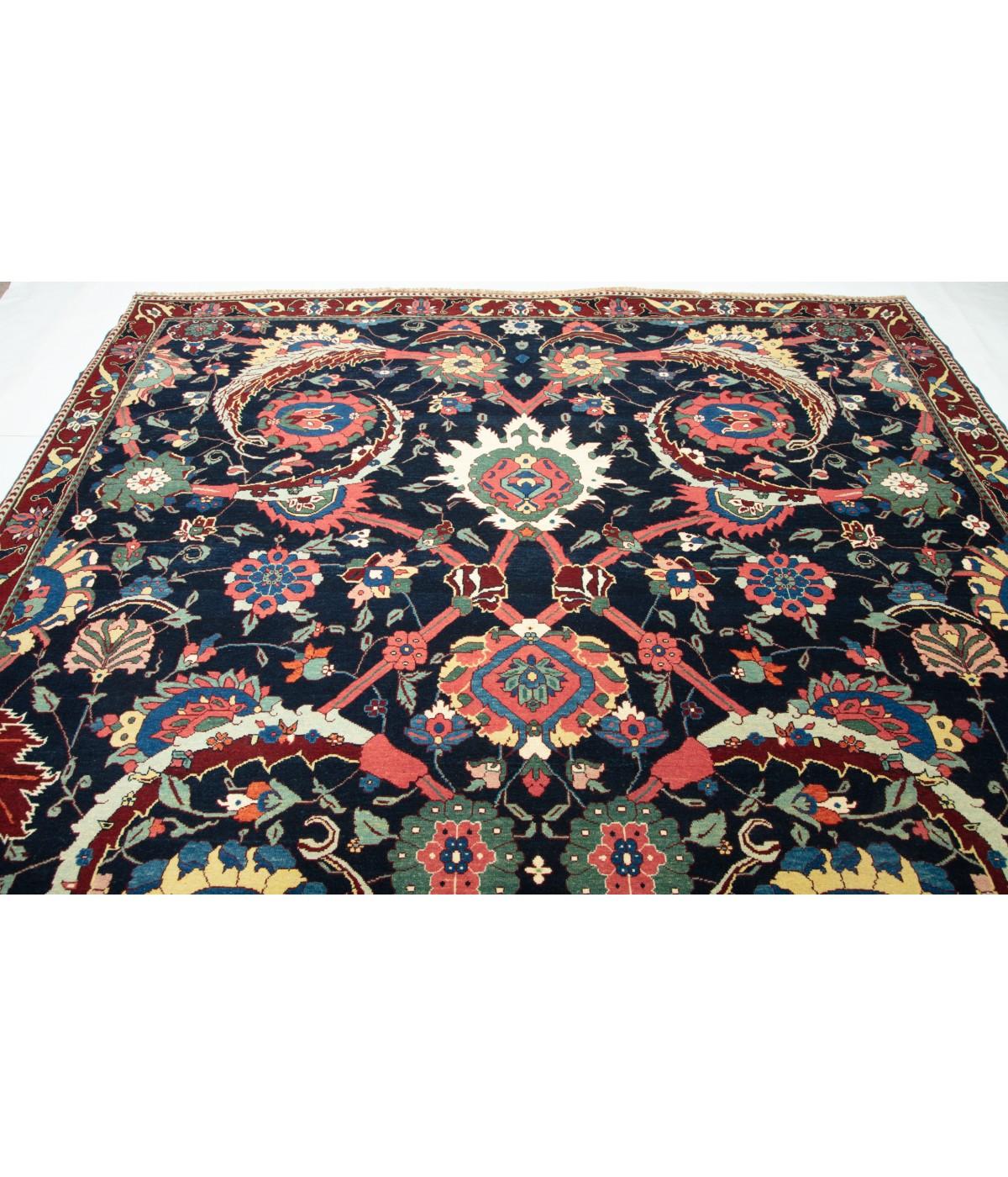 Ararat Rugs Alfombra Kerman Técnica Jarrón Siglo XVII, Teñida Natural Teñido con vegetales en venta