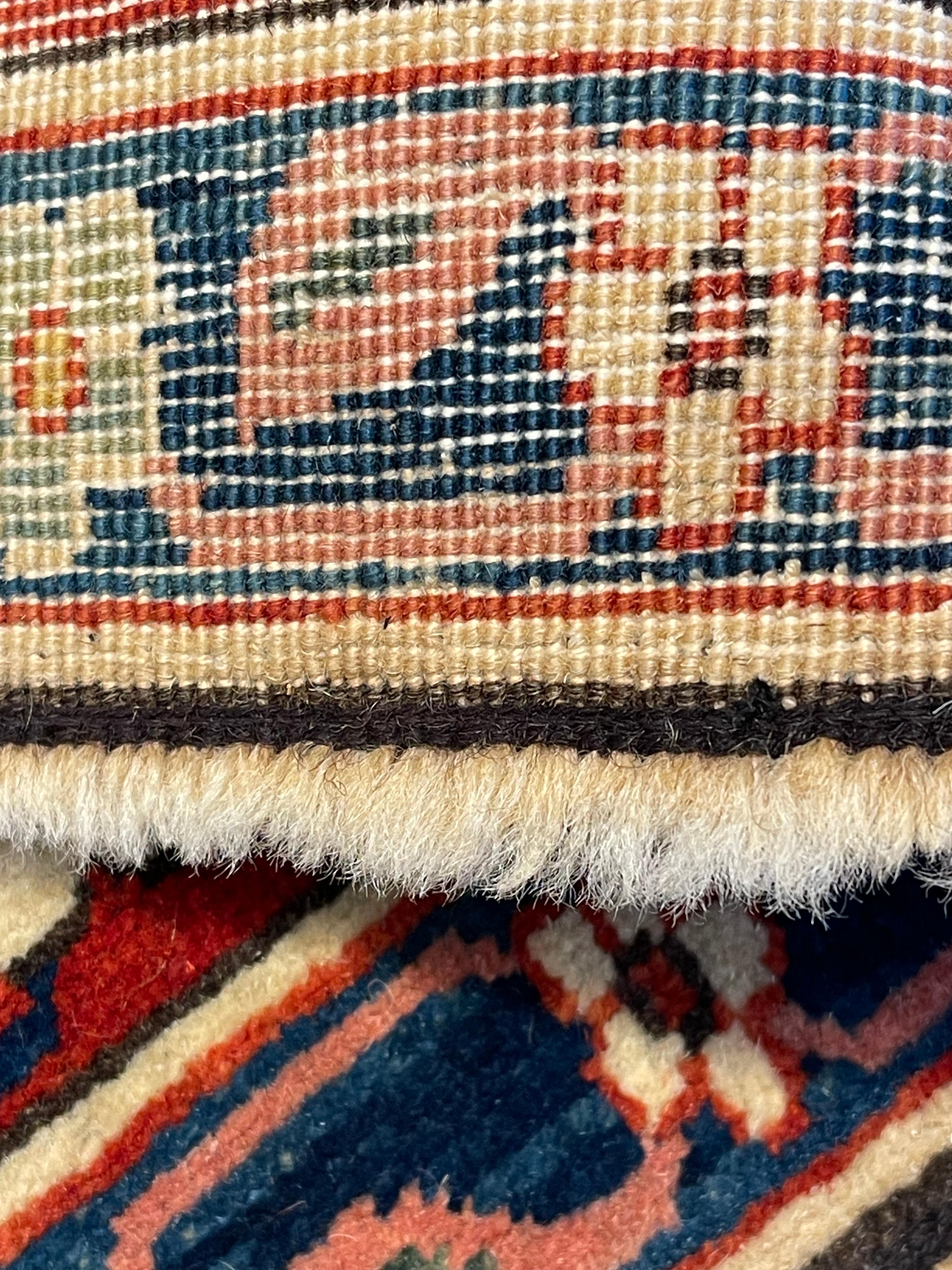 Contemporary Ararat Rugs Kerman Vase Technique Carpet 17th Century Revival Rug, Natural Dyed For Sale