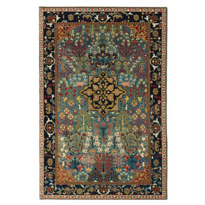 Ararat Rugs Kerman Vase Technique Carpet 17th Century Revival Rug ...
