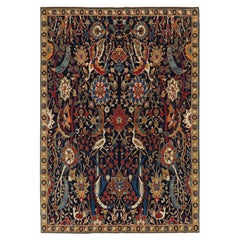 Ararat Rugs Kerman Vase Technique Teppich 17. Jahrhundert Revival Teppich, natürlich gefärbt