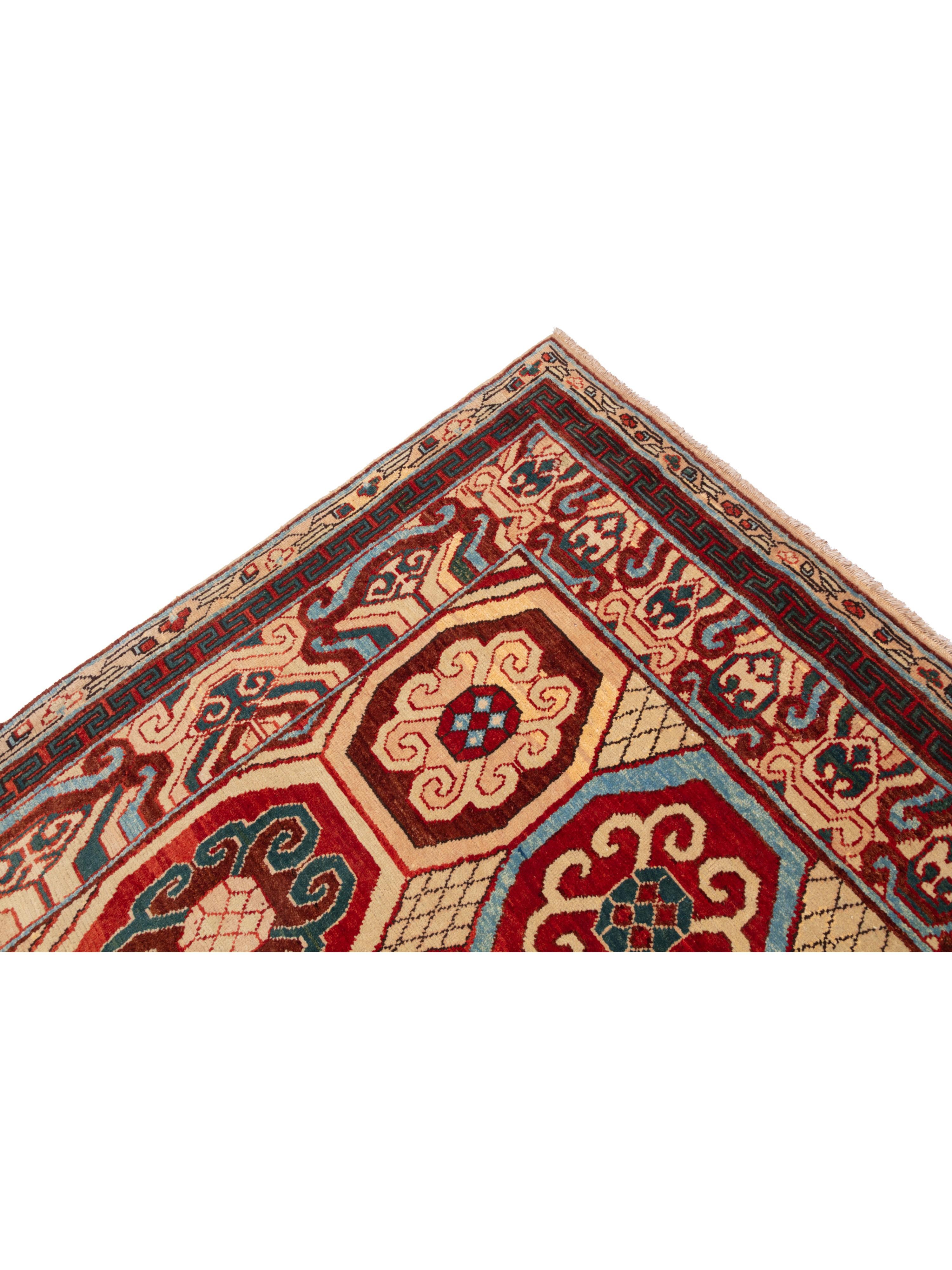 Ararat Rugs Tapis Khotan avec Design/One Asie centrale Tapis néo-chinois Neuf - En vente à Tokyo, JP