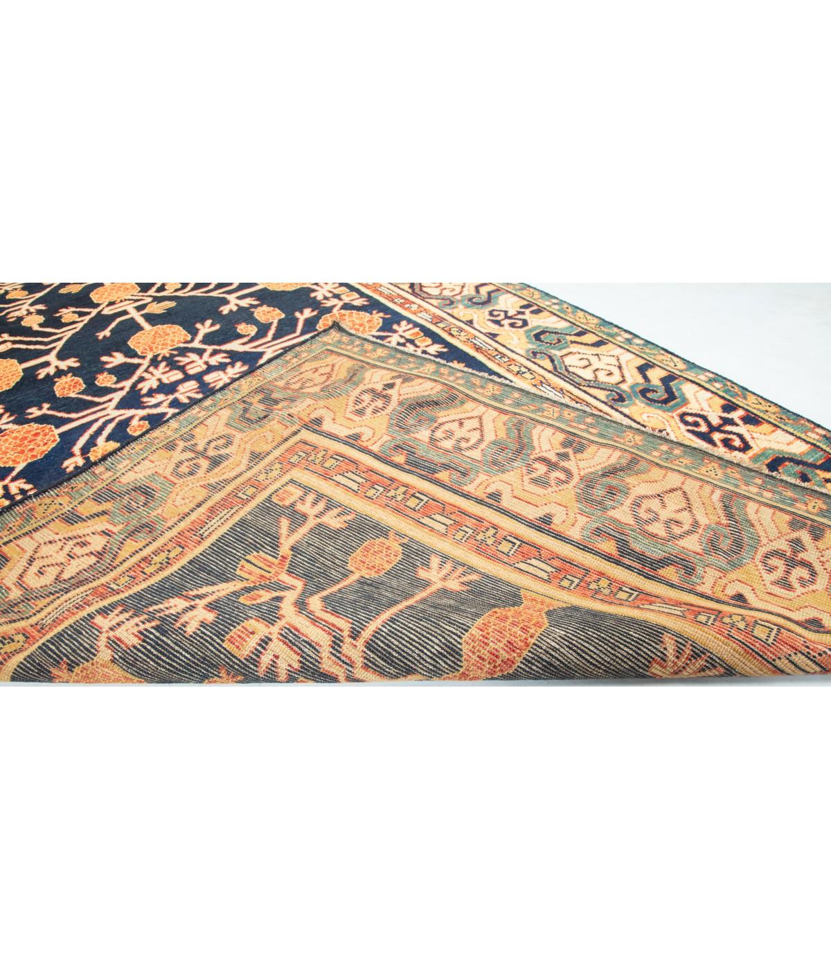 Ararat Rugs Khotan Rug with Pomegranate Design 18th Century China Revival Carpet In New Condition In Tokyo, JP