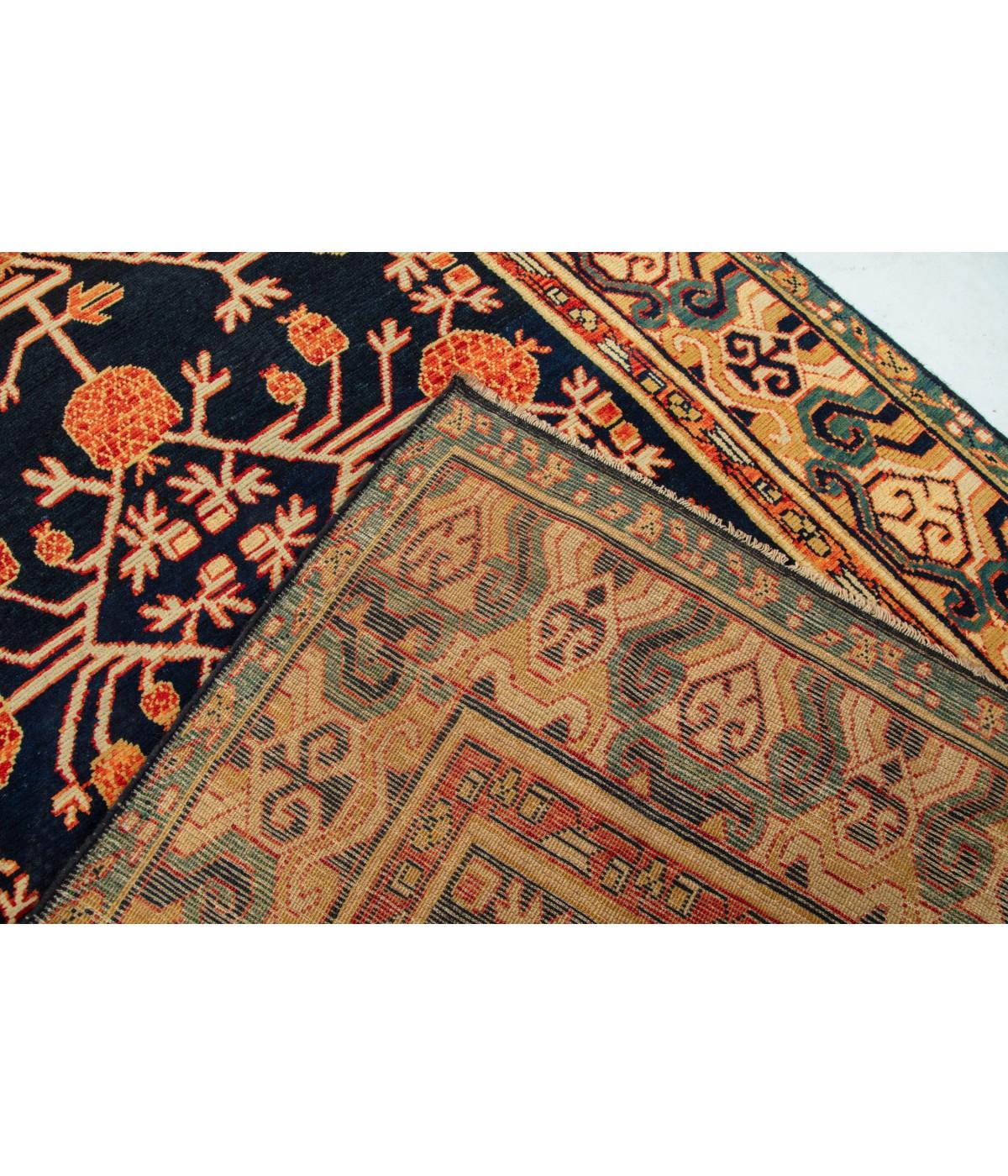 Contemporary Ararat Rugs Khotan Rug with Pomegranate Design 18th Century China Revival Carpet
