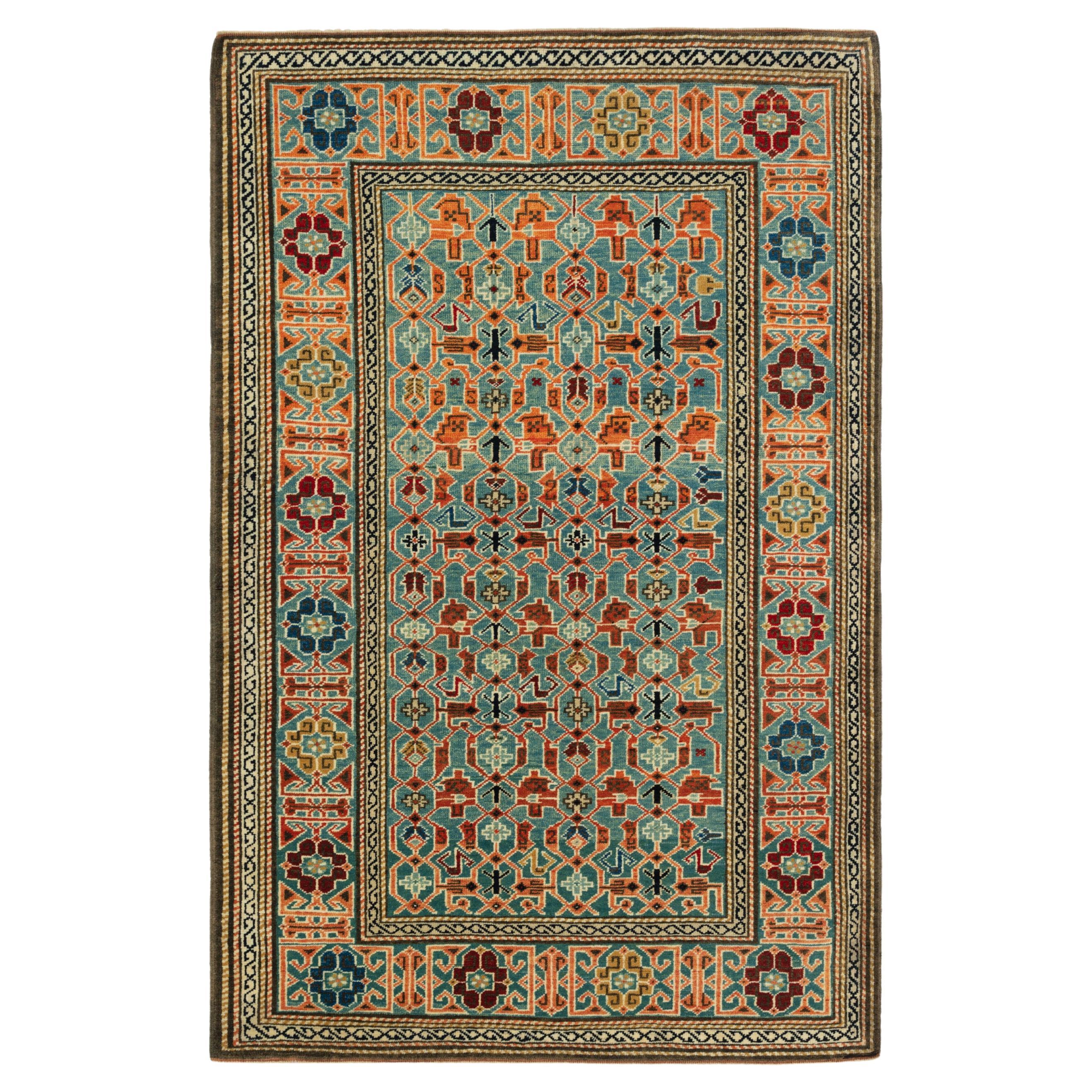 Ararat Rugs Konagkend Shirvan Rug, Antique Caucasian Revival Carpet Natural Dyed
