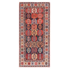 Ararat Rugs Kuba Rug with Octagons Caucasian 19th C. Revival Rug, Natural Dyed