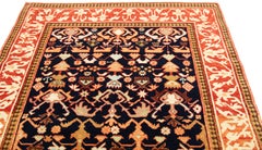 Ararat Rugs Kuba Rug with Palmettes Caucasian 19th C. Revival Rug, Natural Dyed